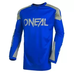 O'Neal Matrix Ridewear Long Sleeve Jersey Blue/Grey Small