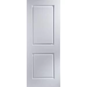 2 Panel Primed Smooth Internal Door H1981mm W762mm