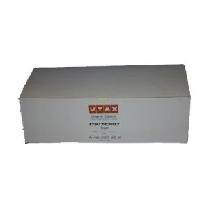 Utax 030710010 Black Laser Toner Ink Cartridge