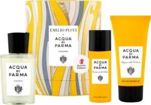 Acqua di Parma Emilio Pucci Colonia Gift Set 100ml Eau de Cologne + 75ml Shower Gel + 50ml Deodorant