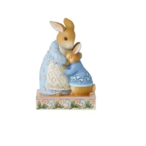 Peter Rabbit with Mrs Rabbit Figurine