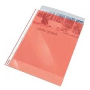 Esselte Coloured Punched Pocket Polypropylene Top-opening 55 Micron A4