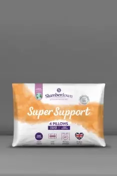 4 Pack Super Support Firm Support Pillows