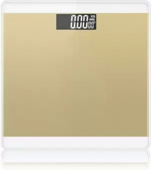 Aquarius 3 in 1 Digital Bathroom Weighing Scale - Gold