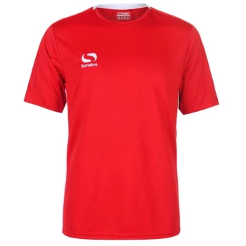 Sondico Fundamental Polyester Football Top Mens - Red
