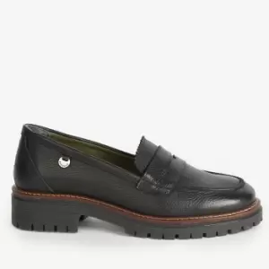 Barbour Womens Velma Leather Loafers - UK 8