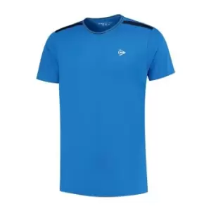 Dunlop Club Crew T Shirt Mens - Blue