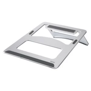 Hama Aluminium adjustable Notebook Stand Display size of max. 39cm (15.4") Silver
