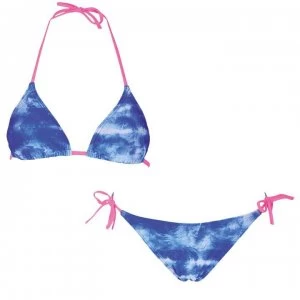 Arena Triangle Bikini Set Ladies - Pix Blue/papa