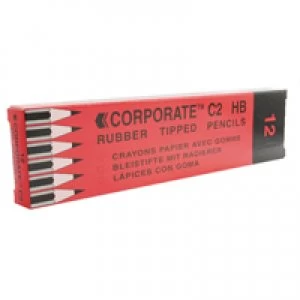 Nice Price Contract Pencil Eraser Tipped Pack of 12 WX25011