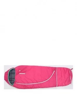 Mummy Shaped Pink Sleeping Bag