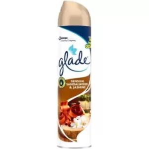 Glade Aerosol Sensual Sandalwood And Jasmine Air Freshener 300ml