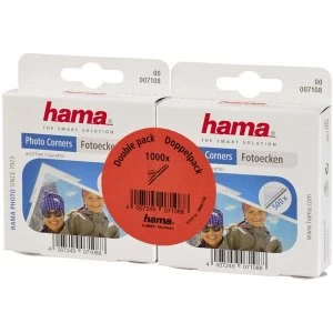 Hama Photo Corner Dispenser 2x500 corners double pack
