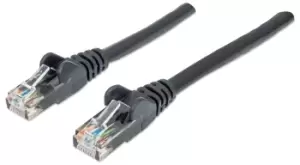 Intellinet Network Patch Cable, Cat6, 3m, Black, CCA, U/UTP, PVC,...