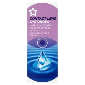 Superdrug Contact Lens Eye Drops 10ml