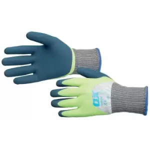 Ox Tools - ox Waterproof Foam Latex Cut Resistant c Gloves - Large (Size 9)