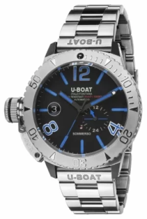 U-Boat Sommerso Blue Stainless Steel Bracelet 9014/MT Watch