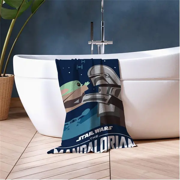 Star Wars Star Wars I've Been Looking For You Cotton Towel Towels One Size Blue 77983818000