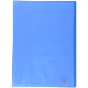 Exacompta Display Books PP ChromaLine A4, 30 Pkts, Blue, 3 Packs of 4