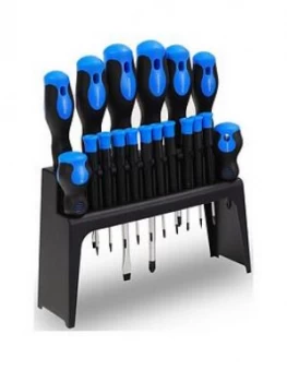 Streetwize Accessories 18 Pce Cv Screwdriver Set With Stand