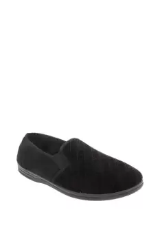 Kevin Velour Twin Gusset Slippers