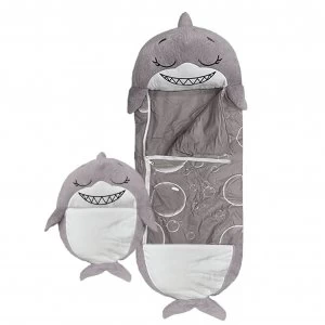 Happy Nappers Grey Shark Medium Sleeping Bag
