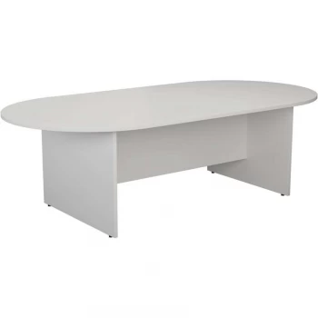 1800MM Oval Meeting Table - White