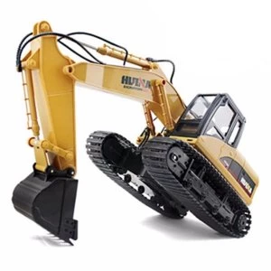 HUINA 1/14th 15 Channel 2.4G Excavator with Die Cast Bucket