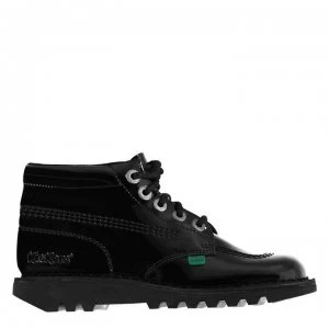 Kickers Kick Hi Boots - Black Patent