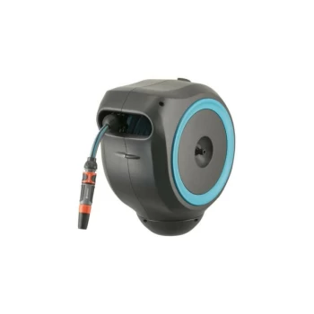 Gardena - RollUp S Automatic Wall Mounted Reel - 15 m - Blue - 18600-20