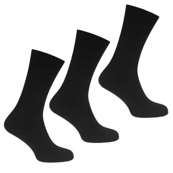 Criminal 3 Pack Classic Socks Mens - Black