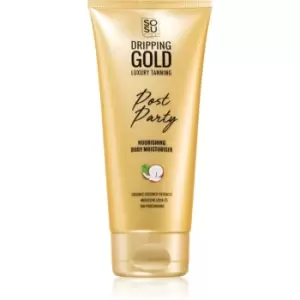 SOSU by Suzanne Jackson Dripping Gold Post Party moisturizing body cream to extend tan lenght 200ml