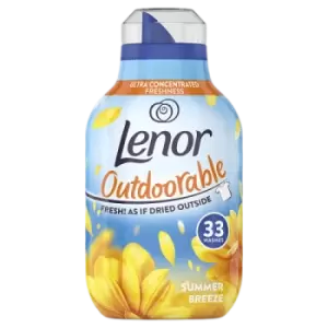 Lenor Fairy Outdoorable Summer Breeze Fabric Conditioner 33 Washes 462ml - wilko