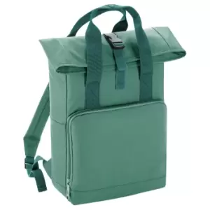BagBase Twin Handle Roll-Top Backpack (One Size) (Sage Green)