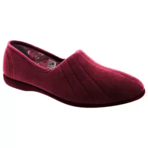 GBS Audrey Ladies Slipper / Womens Slippers (8 UK) (Burgundy)