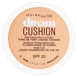 Maybelline Dream Cushion Liquid Foundation 21 Nude Nude