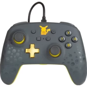 PowerA Pikachu Grey Wired Nintendo Switch Controller