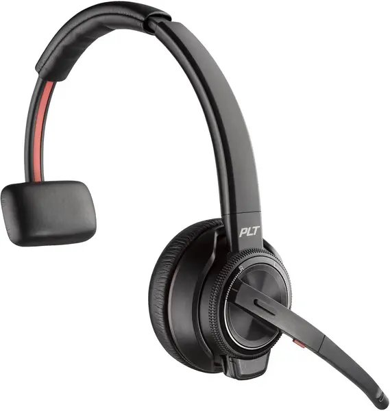 POLY Savi 8210 Headset Wireless Head-band Office/Call center Bluetooth Black