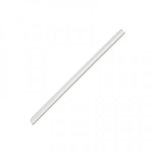 Durable A4 White 6mm Spine Bars Pack of 100 290102