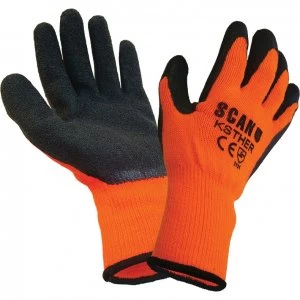 Scan Knitshell Thermal Gloves L