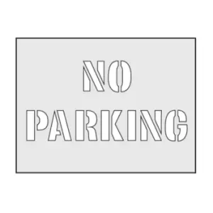 NO Parking Stencil (190 x 300mm)