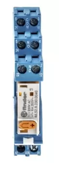 Finder, 230V ac DPDT Interface Relay Module, Screw Terminal, DIN Rail