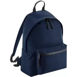 BagBase Recycled Backpack (One Size) (Navy)