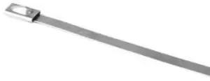 HellermannTyton Metallic Cable Tie 316 Stainless Steel Roller Ball, 681mm x 4.6 mm