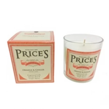 Price's Candles Hertitage Jar Orange & Ginger
