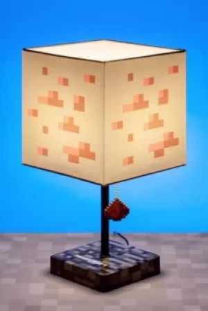 Minecraft Minecraft Lamp Table Lamp white red