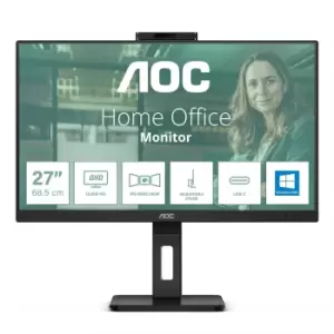 AOC Q27P3CW Computer Monitor 68.6cm (27") 2560 x 1440 pixels Quad HD LED Black