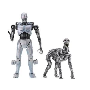 EndoCop and Terminator Dog Robocop vs. the Terminator Neca 7" Action Figure 2 Pack
