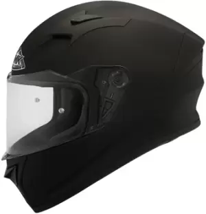 SMK Stellar Motorcycle Helmet, black, Size XL, black, Size XL