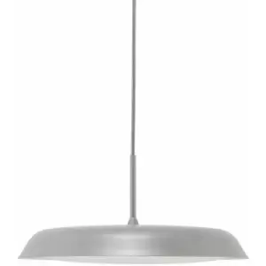 Nordlux Piso Integrated Pendant Ceiling Light Grey, 2200-2700K